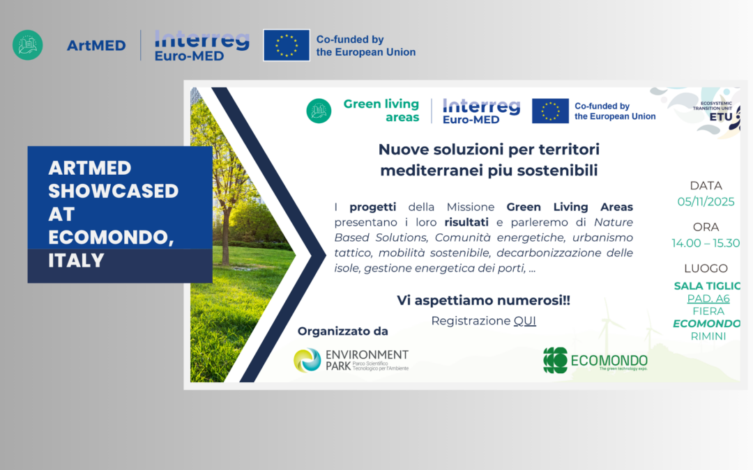 ArtMED showcased at ECOMONDO: planning for Autonomous Mobility on Demand in the Euro-MED area